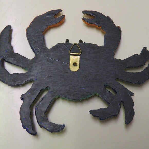Whimsical Decor Beaded CRAB Wall Hanger (DK672) - Picture 4 of 4